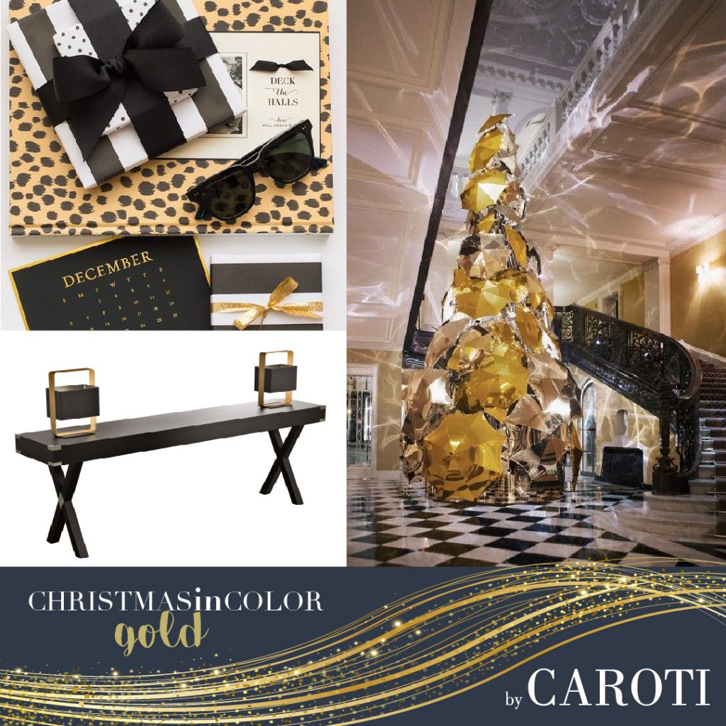 Christmas 2018 gold Caroti Dolcevita