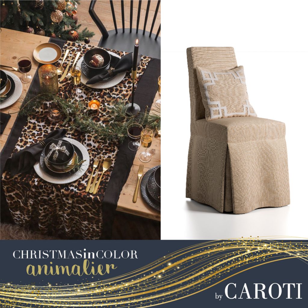 Christmas 2018 gold animalier Caroti Portofino