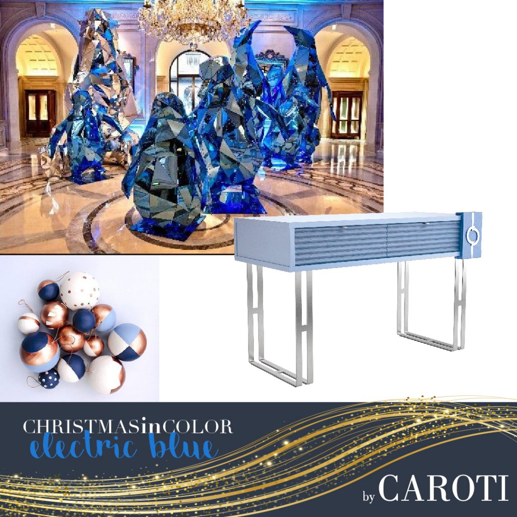 Christmas 2018 electric blue Caroti Concept