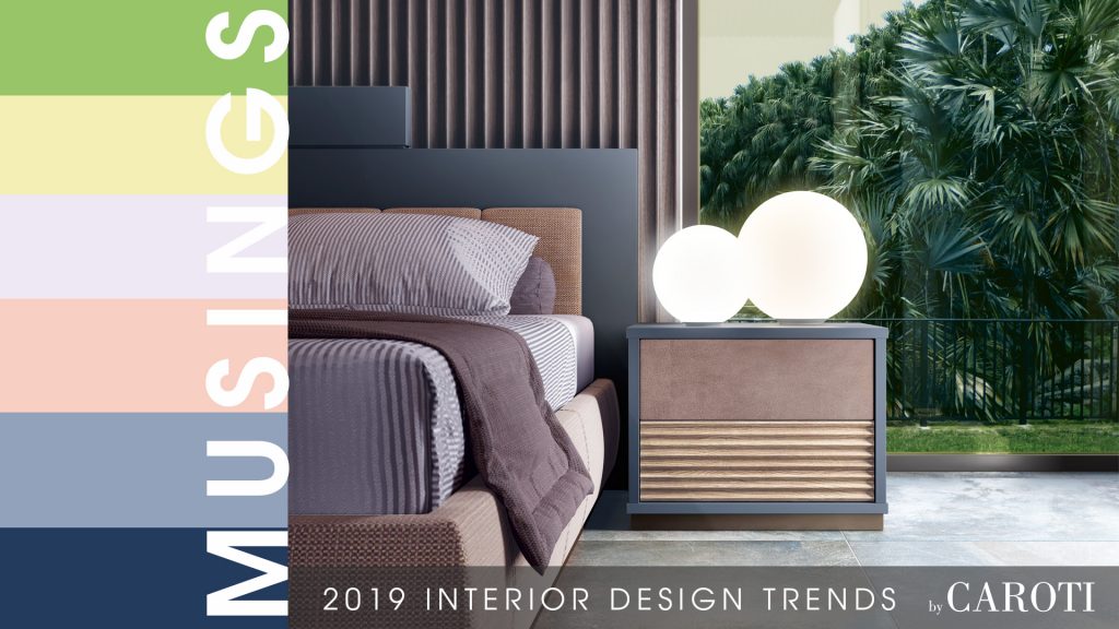 decorate with cool colors Musings palette Pantone Bedroom Stylo Concept by Caroti