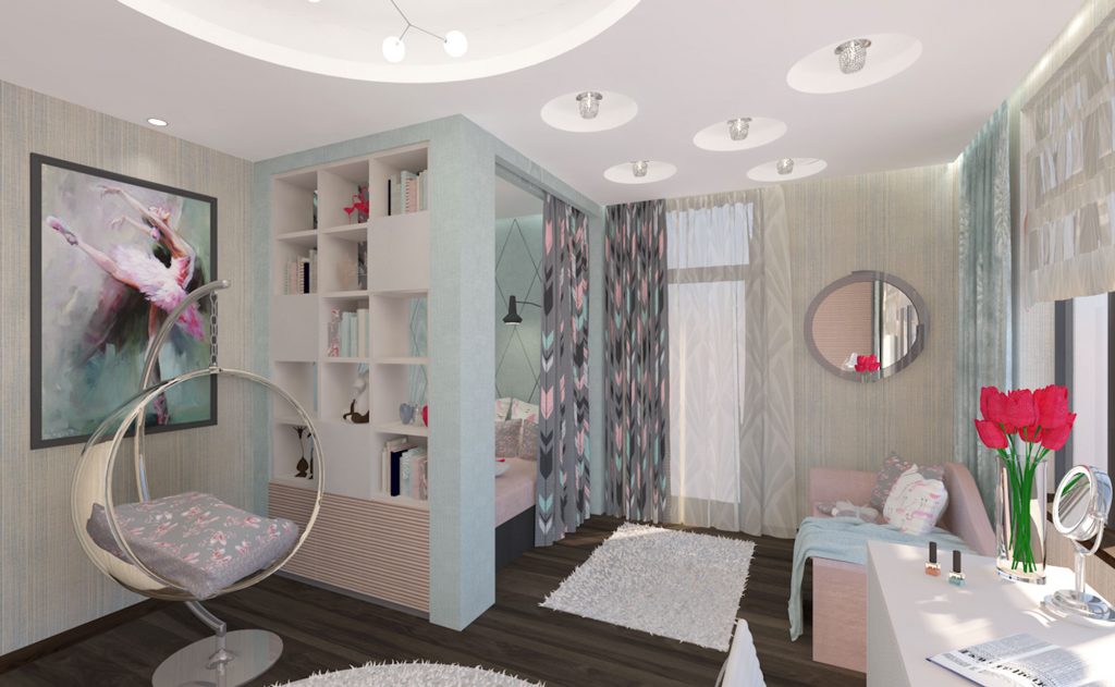 modern kids bedroom concept by caroti